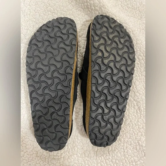 Birkenstock Buckley Clog Black Suede - Picture 3 of 4